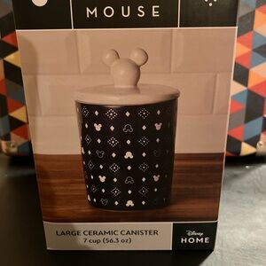 Disney Large 7 Cup - 56.3 Oz - Ceramic Canister Home Kitchen Storage